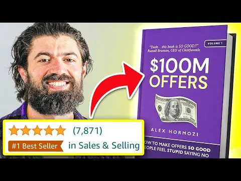Alex Hormozi: How I Wrote A #1 Bestseller with $0 and No Publisher