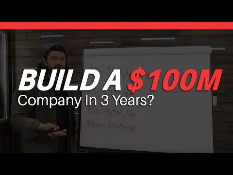 Alex Hormozi: The 4 Stages of Business Growth ($0-$100M/Yr)