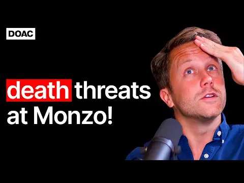 Monzo CEO On Death Threats, Depression & Digital Banking Wars - Tom Blomfield | E86
